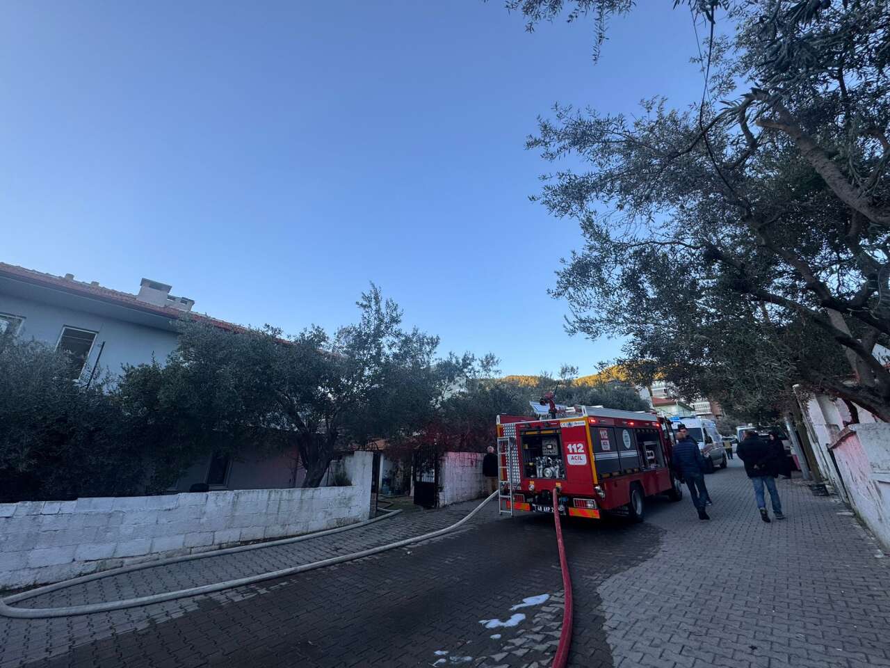 Menteşe'de Ev Yangını: Şüpheli Gözaltında 3